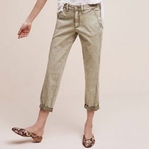 Chino by Anthropologie Slim Crop khakis